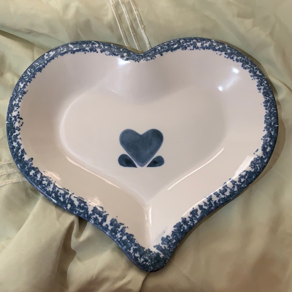 Chaparral USA Country Heart Shallow Bowl Platter